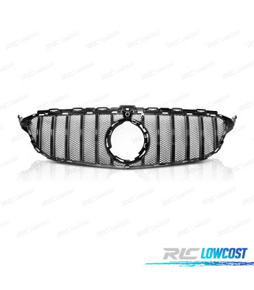 GRELHA MERCEDES W205 18-21 LOOK SPORT PRETO BRILHANTE