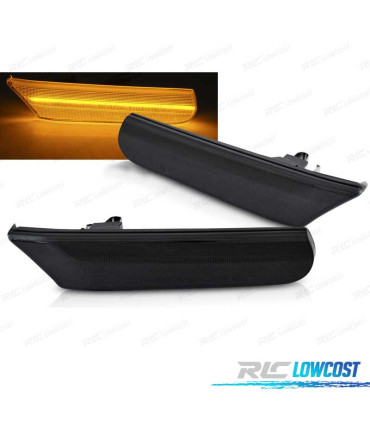 PISCAS LATERAIS PORSCHE CARRERA 911 996 BOXSTER 986 LED DINÁMICOS FUMADOS