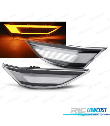 PISCAS LATERAIS PORSCHE 911 CARRERA BOXSTER CAYMAN 12-16 LED DINÁMICOS BRANCO