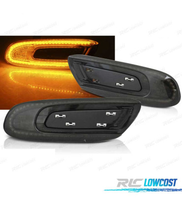 PISCAS LATERAIS MINI F55 F56 F57 14- LED DINÁMICO FUMADOS
