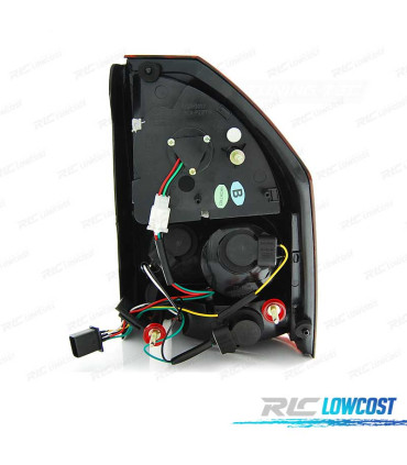 FAROLINS TRASEIROS LED CHRYSLER 300C 300 09-10 BRANCO VERMELHO