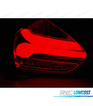 FAROLINS TRASEIROS LED DINÁMICO FORD FOCUS 3 15-18 HATCHBACK PRETO