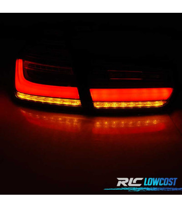 FAROLINS TRASEIROS BMW F30 FULL LED DINÁMICO PRETO
