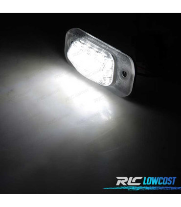 LUZES DE MATRICULA LED VOLKSWAGEN VW GOLF 3 POLO 3 SEAT CORDOBA