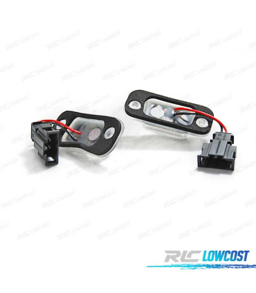 LUZES DE MATRICULA LED VOLKSWAGEN VW GOLF 3 POLO 3 SEAT CORDOBA