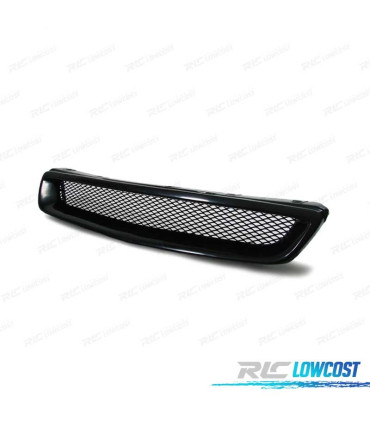 GRELHA FRONTAL SEM SÍMBOLO HONDA CIVIC HATCHBACK 95-98 PRETA
