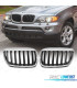 GRELHA BMW X5 E53 LCI 04-06 CROMADO PRETO MATE