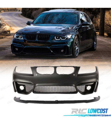 PARA-CHOQUES FRONTAL BMW E90 E91 05-08 LOOK M4 + LIP FRONTAL