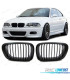GRELHAS FRONTAIS BMW E46 COUPE 99-03 CABRIO 00-03 PRETO MATT