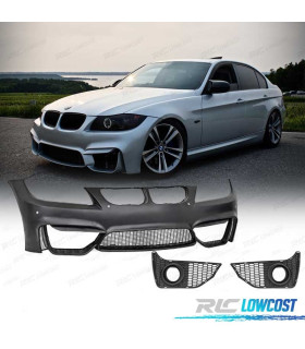 PARA-CHOQUES BMW E90 E91 05-08 PDC LOOK M4 GRELHAS NEVOEIRO