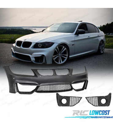 PARA-CHOQUES BMW E90 E91 05-08 PDC LOOK M4 GRELHAS NEVOEIRO