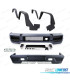 KIT DE CARROÇARIA MERCEDES CLASE G W463 LOOK AMG G65 PDC PARACHOQUES FRONTAL + TRASEIRO + 4 ABAS