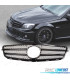 GRELHA FRONTAL MERCEDES W204 07-11 LOOK AMG PRETO BRILHANTE