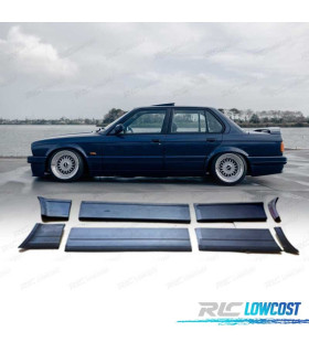 MOLDURAS DE PORTAS BMW E30 4 PORTAS 82-90 LOOK M TECH 2 ABS