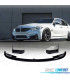 SPOILER LIP FRONTAL BMW F80 M3 F82 F83 M4 LOOK M PERFORMANCE PRETO BRILHANTE
