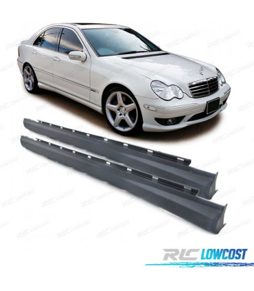 EMBALADEIRAS LATERAIS MERCEDES W203 00-07 LOOK AMG