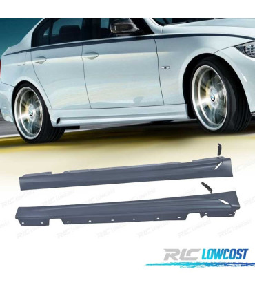 EMBALADEIRAS LATERAIS BMW E90 E91 LOOK M PERFORMANCE BERLINA TOURING