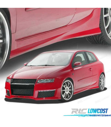 EMBALADEIRAS LATERAIS FIAT STILO 3P 01-08 LOOK TURBO