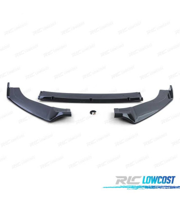 SPOILER LIP FRONTAL VOLKSWAGEN VW GOLF MK7 GTI 12-20 PRETO BRILHANTE