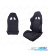 ASSENTO SEMI BAQUET MONTECARLO TECIDO PRETO