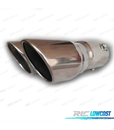 PONTEIRA DE ESCAPE EM INOX UNIVERSAL