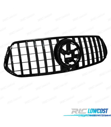 GRELHA MERCEDES GLE W167 C167 COUPÉ 19- ASPECTO GT CÂMARA PRETO BRILHANTE