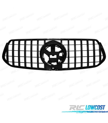 GRELHA MERCEDES GLE W167 C167 COUPÉ 19- ASPECTO GT CÂMARA PRETO BRILHANTE