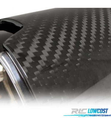 PONTEIRA DE ESCAPE BMW LOOK M CARBONO