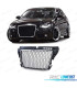 GRELHA AUDI A3 8P 08-12 PRETO CROMADO LOOK RS3