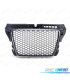 GRELHA AUDI A3 8P 08-12 PRETO CROMADO LOOK RS3