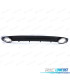 DIFUSOR TRASEIRO AUDI A4 B8 11-15 DUPLA SAIDA LOOK RS4
