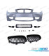 PARA-CHOQUES FRONTAL BMW E81 E87 04-11 LOOK 1M + GRELHAS FRONTAIS 1M PRETO BRILHANTE