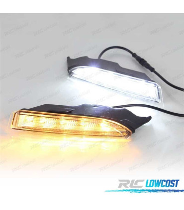 KIT DE LAMPADAS LED DE LUZ DIURNA PARA VOLKSWAGEN VW SCIROCCO 08-14