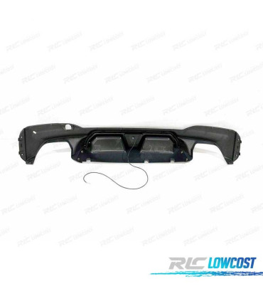 DIFUSOR BMW G30 G31 17- LOOK M5 CS PRETO BRILHANTE