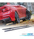EXTENSÕES EMBALADEIRAS BMW F22 F23 2014- LOOK M PERFORMANCE PRETO BRILHANTE