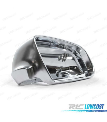 CAPAS DE ESPELHOS RETROVISORES AUDI CROMADOS A3 A4 A6