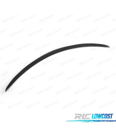 SPOILER LIP TRASEIRO MERCEDES CLASSE S C217 14-20 LOOK S63 AMG PRETO BRILHANTE