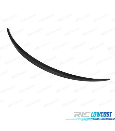 SPOILER LIP TRASEIRO MERCEDES CLASSE S C217 14-20 LOOK S63 AMG PRETO BRILHANTE