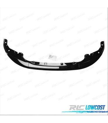 SPOILER LIP FRONTAL BMW G22 20- LOOK M PERFORMANCE PRETO BRILHANTE