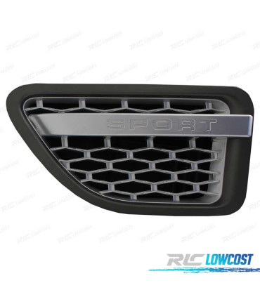 GRELHAS FRONTAL + LATERAL SILVER EDITION RANGE ROVER SPORT 05-09