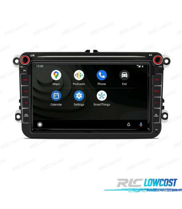 RADIO 8″ GPS ANDROID 11 VOLKSWAGEN VW PARA SEAT SKODA OCTACORE 4GB RAM+64GB ROM