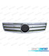 GRELHA FRONTAL AMG MERCEDES SL W129 89-98 PRETO CROMADO