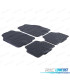 TAPETES UNIVERSAIS BORRACHA 4 PEÇAS PRETOS