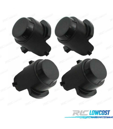 KIT 4 TAMPAS 18MM FUROS PARKTRONIC AUDI VOLKSWAGEN VW SKODA SEAT MERCEDES