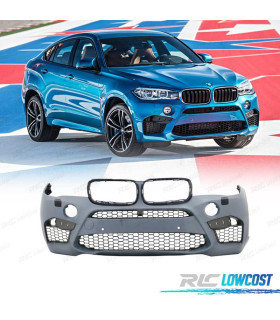 PARA-CHOQUES FRONTAL BMW X6 F16 14- LOOK X6M PDC SRA