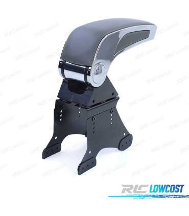 APOIO DE BRAÇO UNIVERSAL PRETO CROMADO