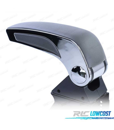 APOIO DE BRAÇO UNIVERSAL PRETO CROMADO