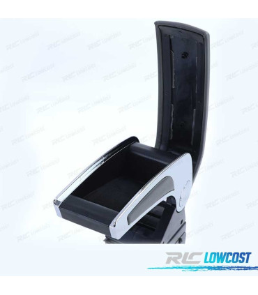 APOIO DE BRAÇO UNIVERSAL PRETO CROMADO