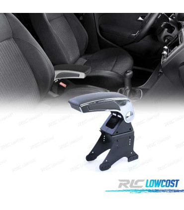 APOIO DE BRAÇO UNIVERSAL PRETO CROMADO