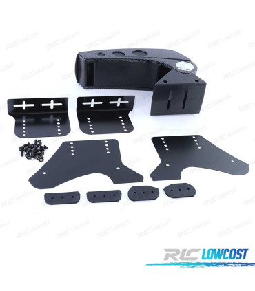 APOIO DE BRAÇO UNIVERSAL PRETO CARBONO